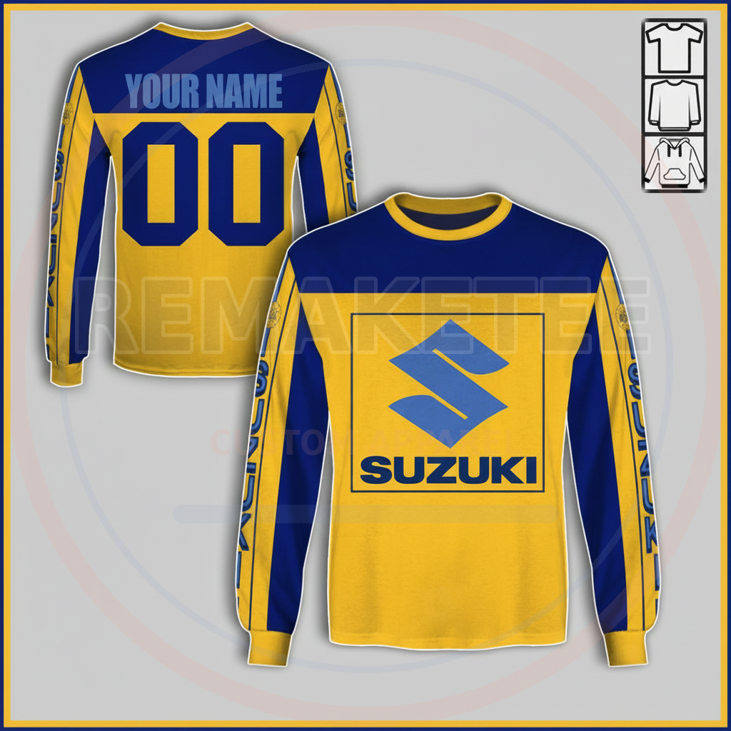 RemakeTee Custom Vintage Retro BMX Racing Jersey 104