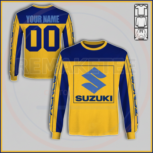 RemakeTee Custom Vintage Retro BMX Racing Jersey 104