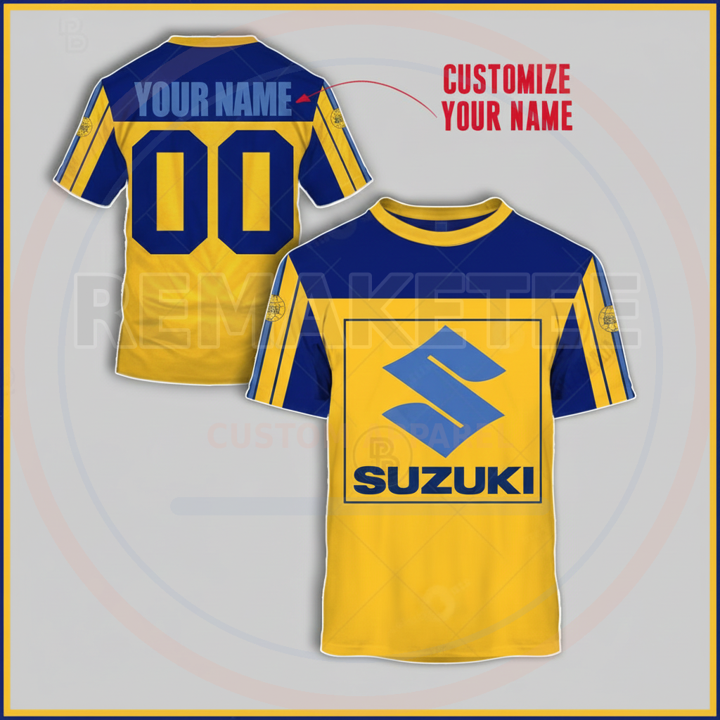 RemakeTee Custom Vintage Retro BMX Racing Jersey 104
