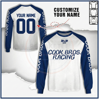 RemakeTee Custom Vintage Retro BMX Racing Jersey 092