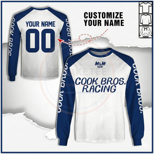 RemakeTee Custom Vintage Retro BMX Racing Jersey 092