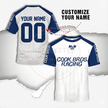 RemakeTee Custom Vintage Retro BMX Racing Jersey 092