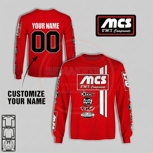 RemakeTee Custom Vintage Retro BMX Racing Jersey 097