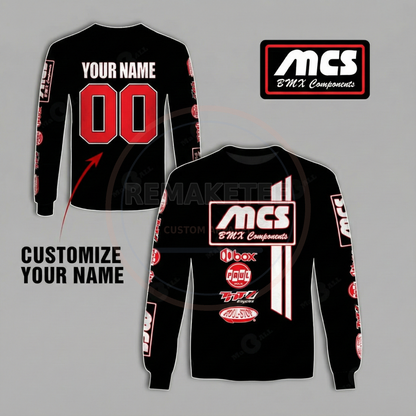 RemakeTee Custom Vintage Retro BMX Racing Jersey 098