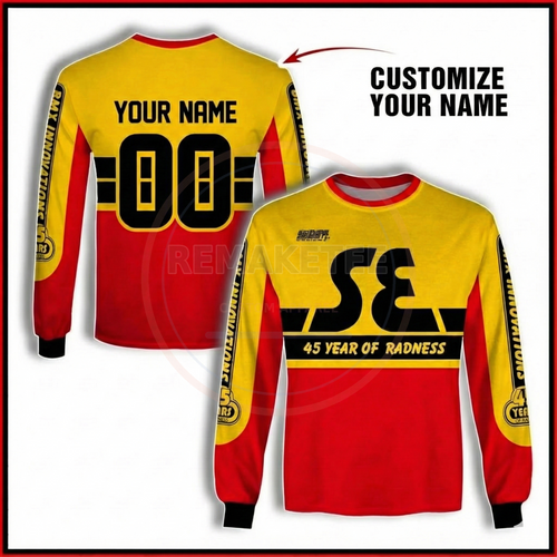 RemakeTee Custom Vintage Retro BMX Racing Jersey 113