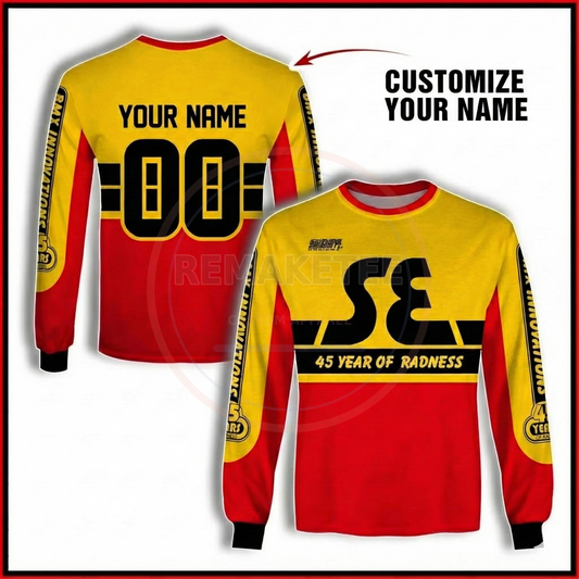 RemakeTee Custom Vintage Retro BMX Racing Jersey 113