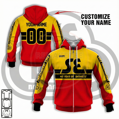 RemakeTee Custom Vintage Retro BMX Racing Jersey 113