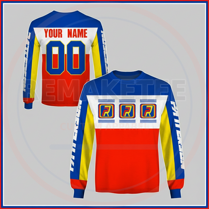 RemakeTee Custom Vintage Retro BMX Racing Jersey 105