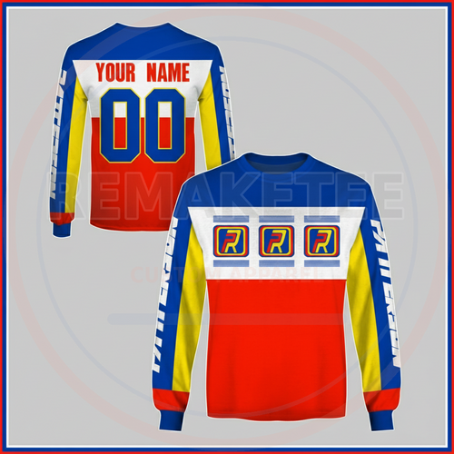 RemakeTee Custom Vintage Retro BMX Racing Jersey 105