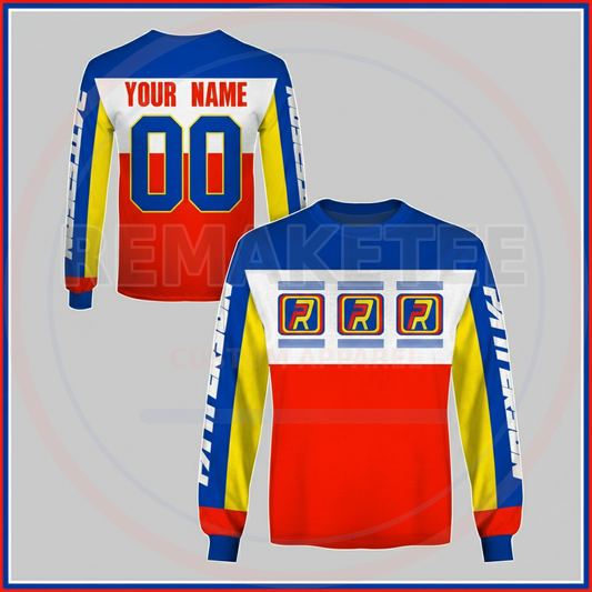 RemakeTee Custom Vintage Retro BMX Racing Jersey 105