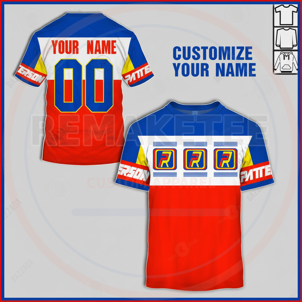 RemakeTee Custom Vintage Retro BMX Racing Jersey 105