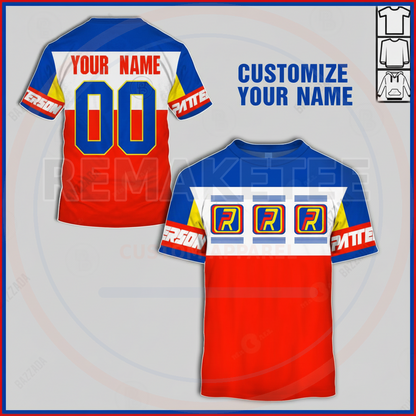 RemakeTee Custom Vintage Retro BMX Racing Jersey 105