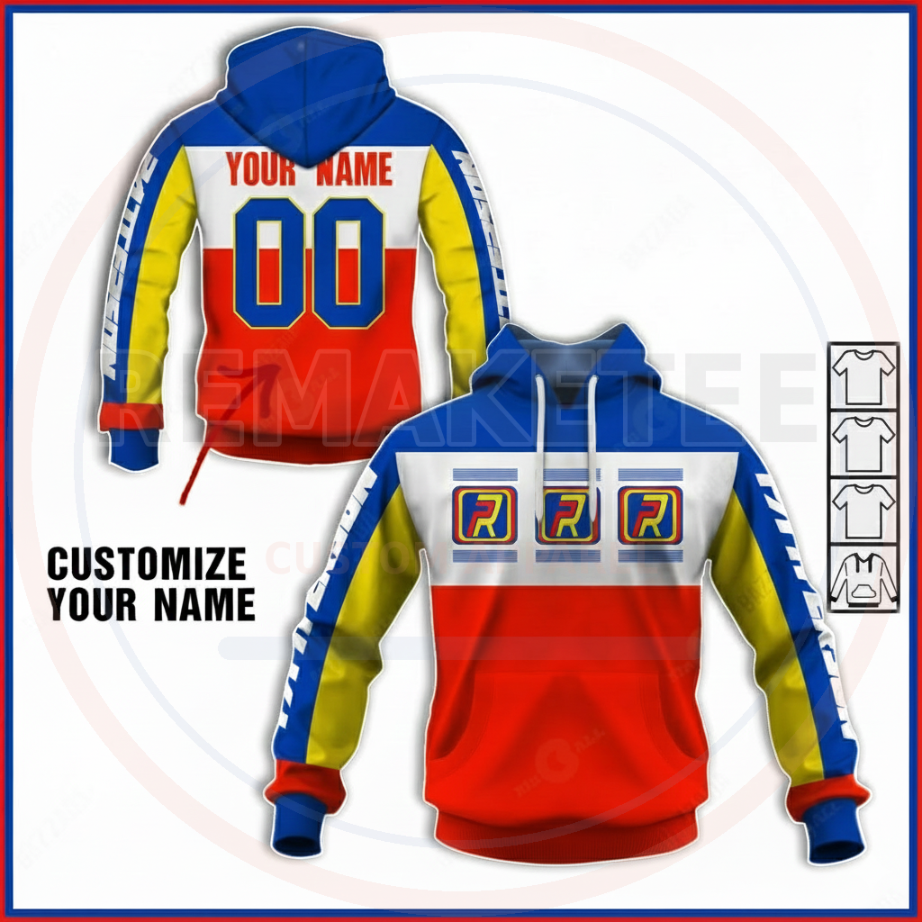 RemakeTee Custom Vintage Retro BMX Racing Jersey 105