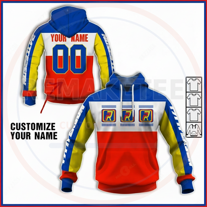 RemakeTee Custom Vintage Retro BMX Racing Jersey 105