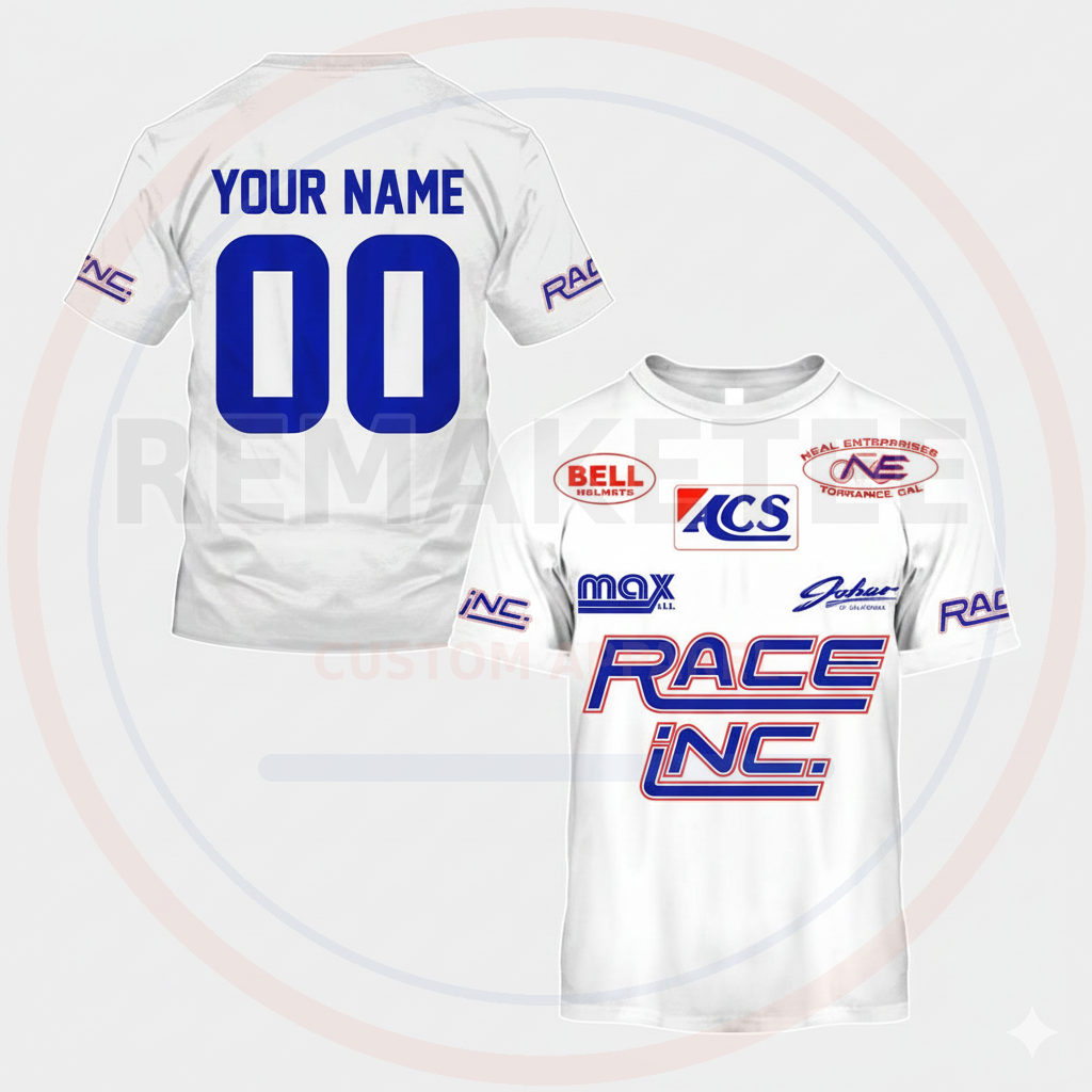 RemakeTee Custom Vintage Retro BMX Racing Jersey 106