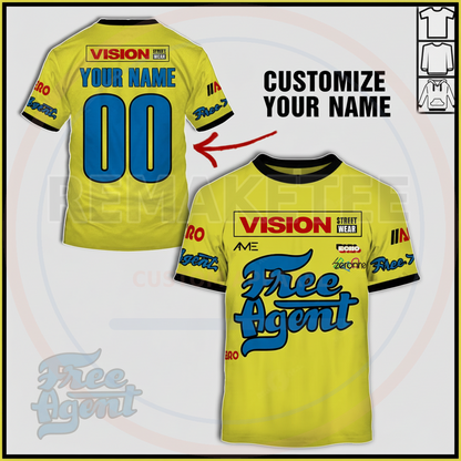 RemakeTee Custom Vintage Retro BMX Racing Jersey 107