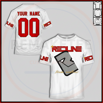 RemakeTee Custom Vintage Retro BMX Racing Jersey 108