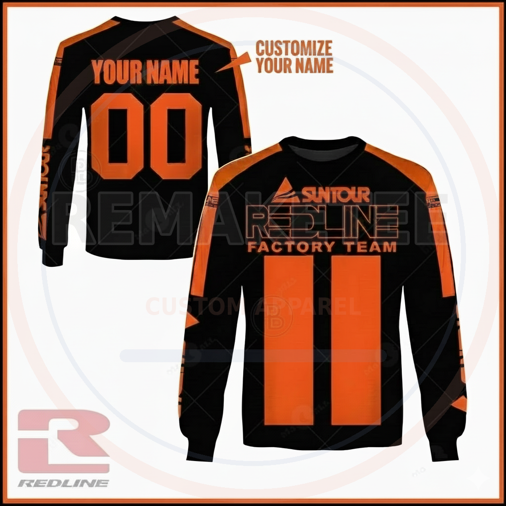 RemakeTee Custom Vintage Retro BMX Racing Jersey 109