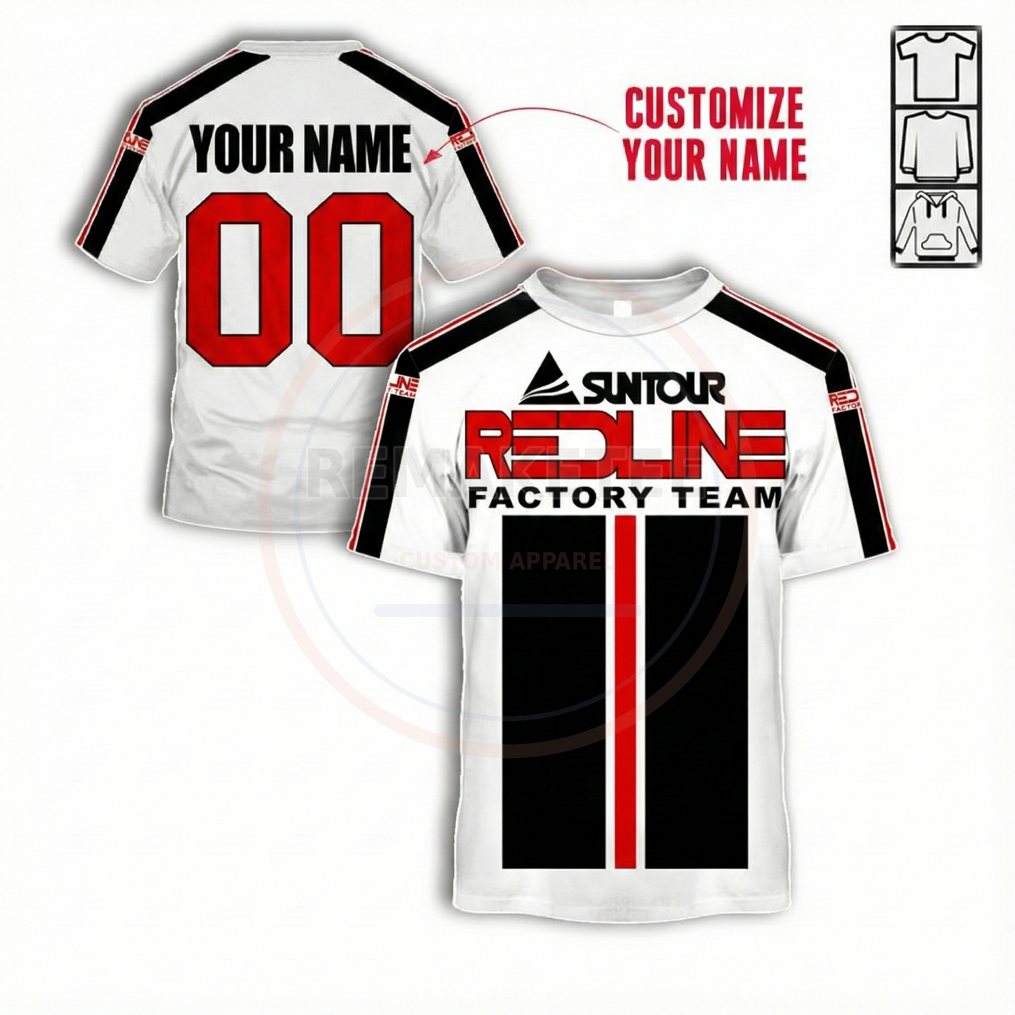 RemakeTee Custom Vintage Retro BMX Racing Jersey 110