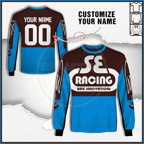 RemakeTee Custom Vintage Retro BMX Racing Jersey 111