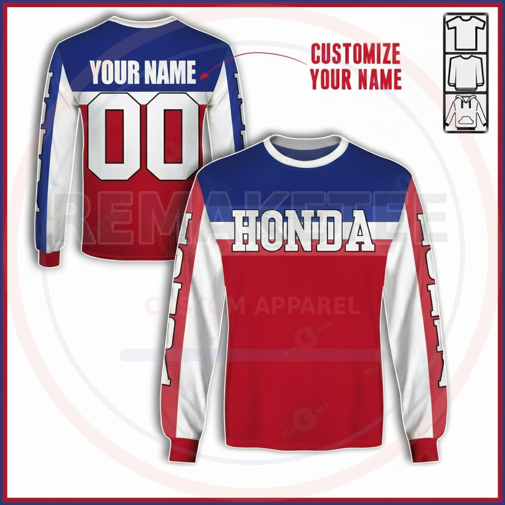 RemakeTee Custom Vintage Retro BMX Racing Jersey 117
