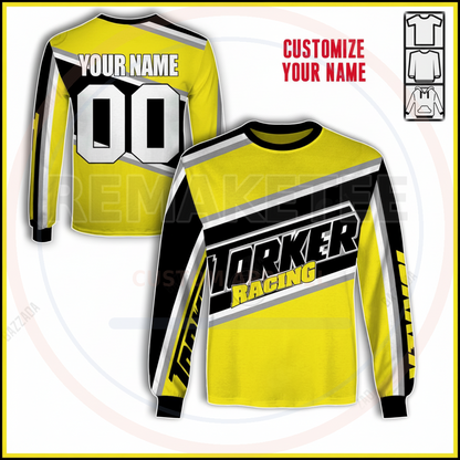 RemakeTee Custom Vintage Retro BMX Racing Jersey 138