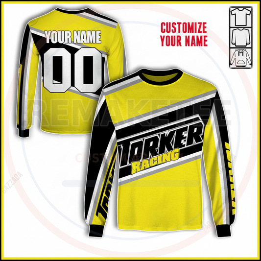 RemakeTee Custom Vintage Retro BMX Racing Jersey 138