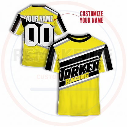 RemakeTee Custom Vintage Retro BMX Racing Jersey 138
