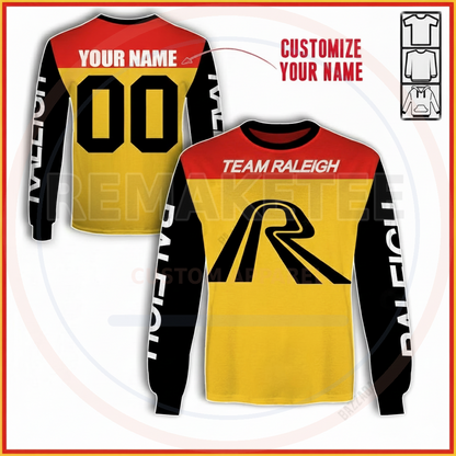 RemakeTee Custom Vintage Retro BMX Racing Jersey 121