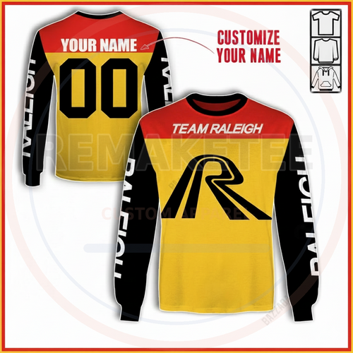 RemakeTee Custom Vintage Retro BMX Racing Jersey 121