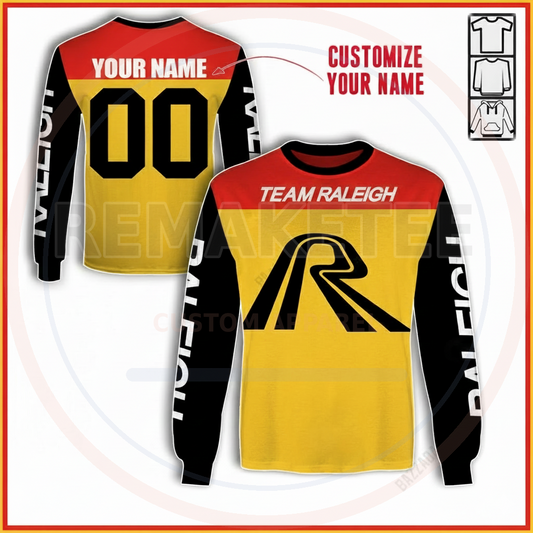 RemakeTee Custom Vintage Retro BMX Racing Jersey 121