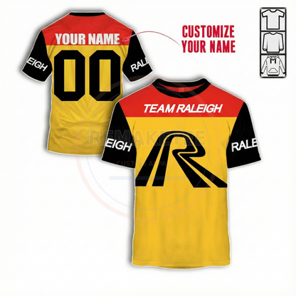 RemakeTee Custom Vintage Retro BMX Racing Jersey 121