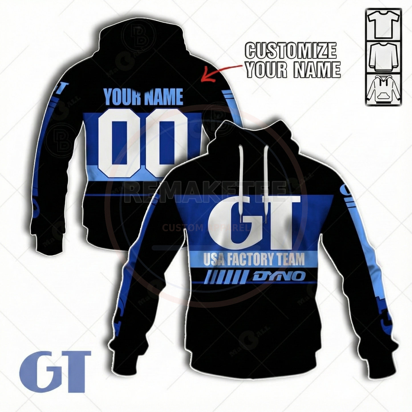 RemakeTee Custom Vintage Retro BMX Racing Jersey 122