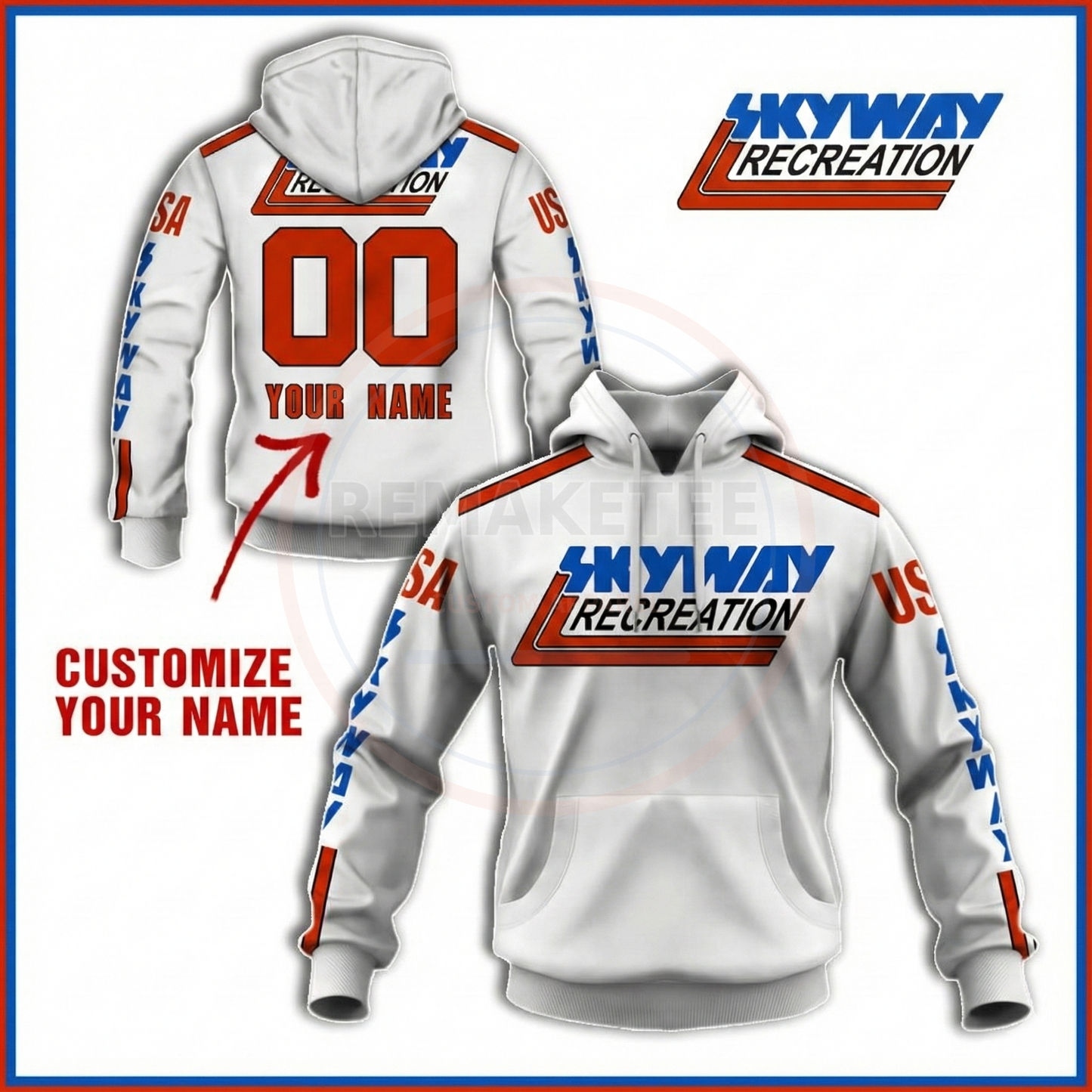 RemakeTee Custom Vintage Retro BMX Racing Jersey 123
