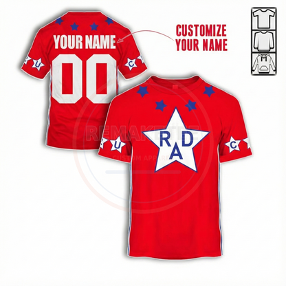 RemakeTee Custom Vintage Retro BMX Racing Jersey 125
