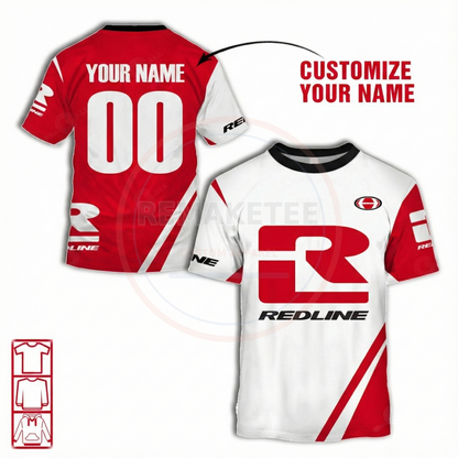 RemakeTee Custom Vintage Retro BMX Racing Jersey 124