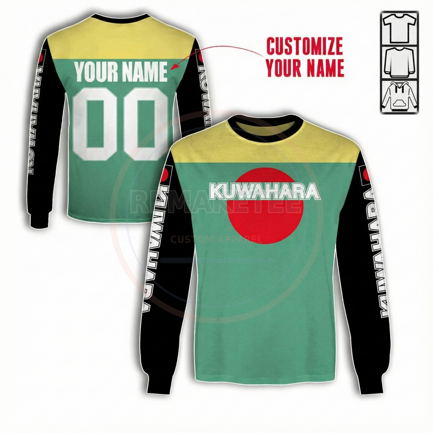 RemakeTee Custom Vintage Retro BMX Racing Jersey 126