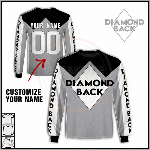 RemakeTee Custom Vintage Retro BMX Racing Jersey 128