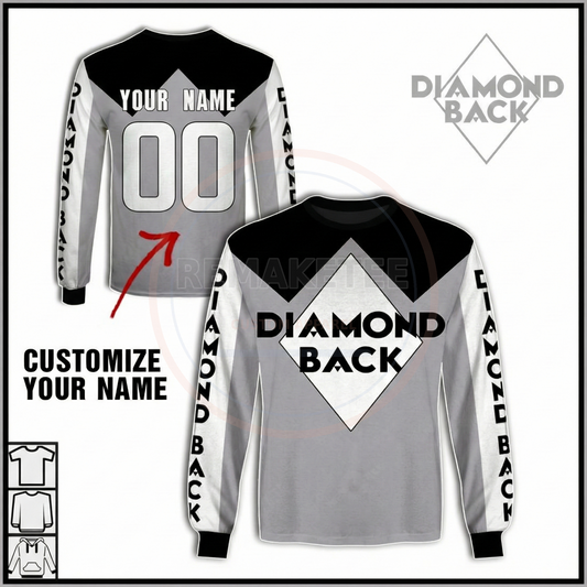 RemakeTee Custom Vintage Retro BMX Racing Jersey 128