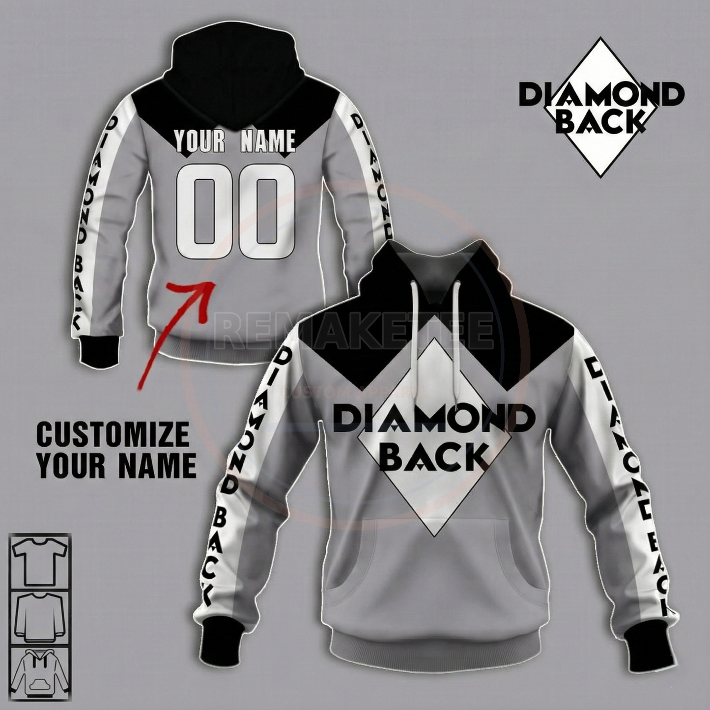 RemakeTee Custom Vintage Retro BMX Racing Jersey 128