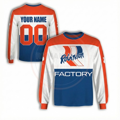 RemakeTee Custom Vintage Retro BMX Racing Jersey 129