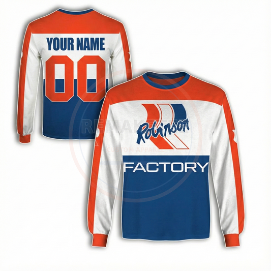 RemakeTee Custom Vintage Retro BMX Racing Jersey 129