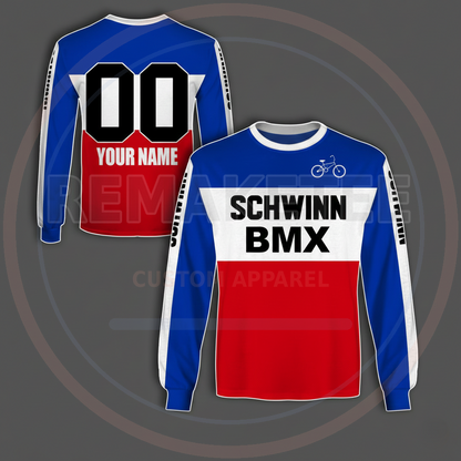 RemakeTee Custom Vintage Retro BMX Racing Jersey 131