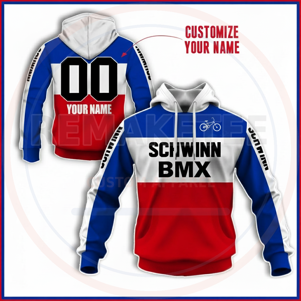 RemakeTee Custom Vintage Retro BMX Racing Jersey 131