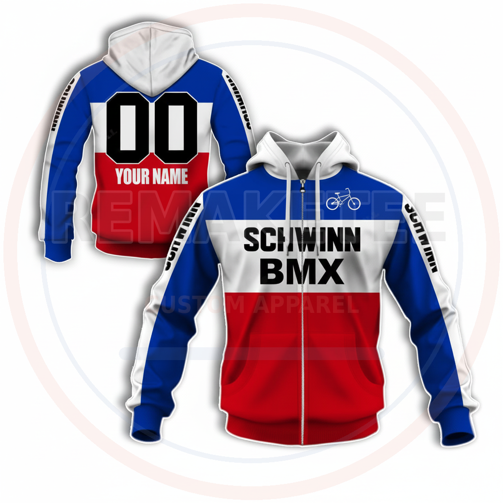 RemakeTee Custom Vintage Retro BMX Racing Jersey 131