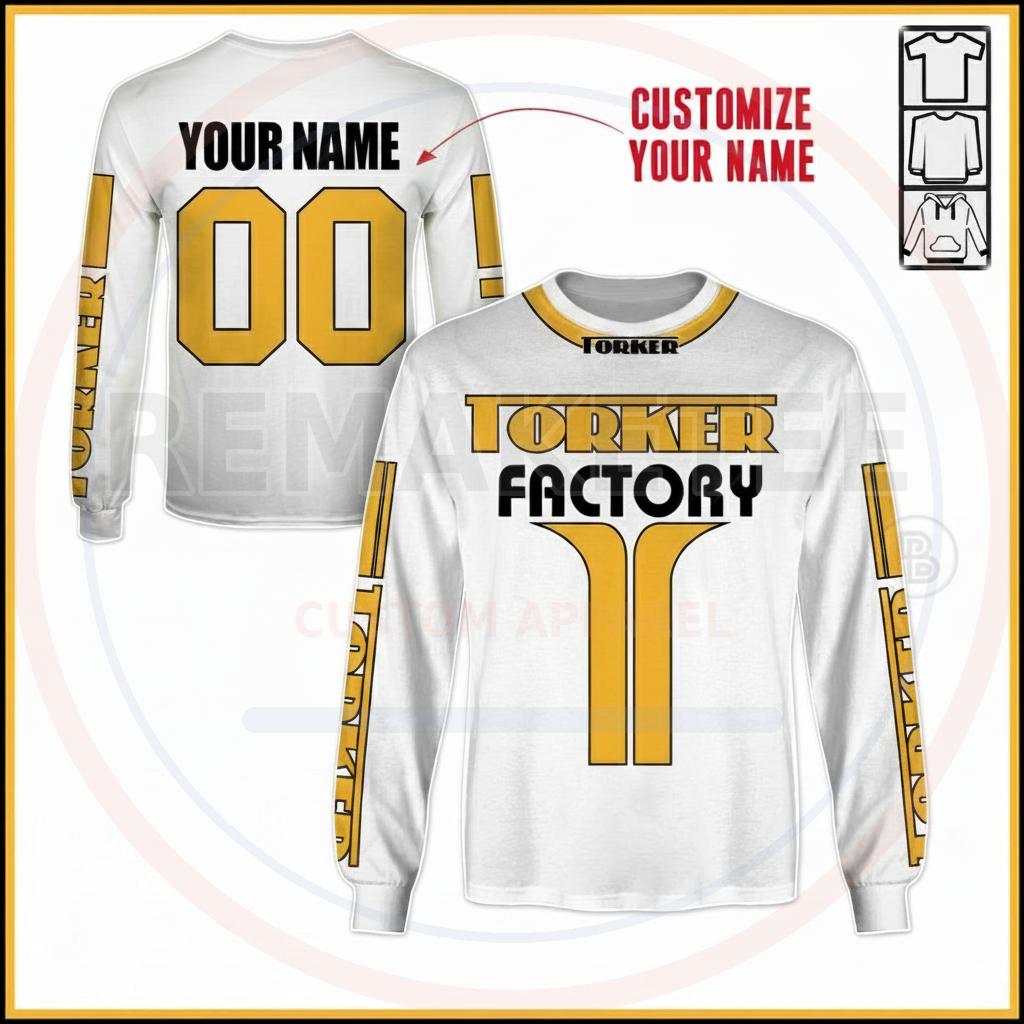 RemakeTee Custom Vintage Retro BMX Racing Jersey 137