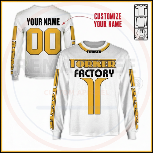 RemakeTee Custom Vintage Retro BMX Racing Jersey 137