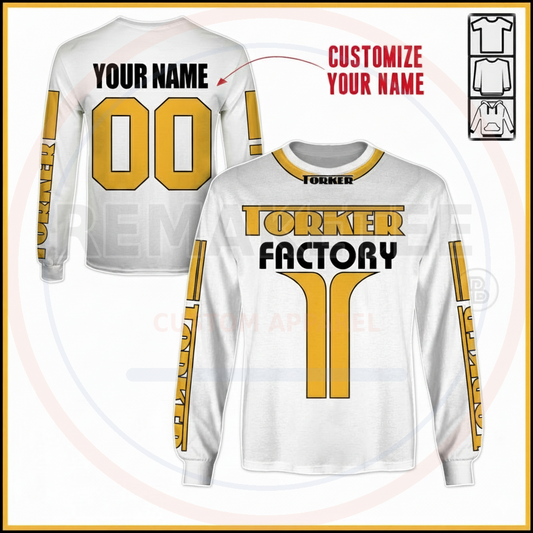 RemakeTee Custom Vintage Retro BMX Racing Jersey 137
