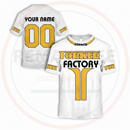 RemakeTee Custom Vintage Retro BMX Racing Jersey 137