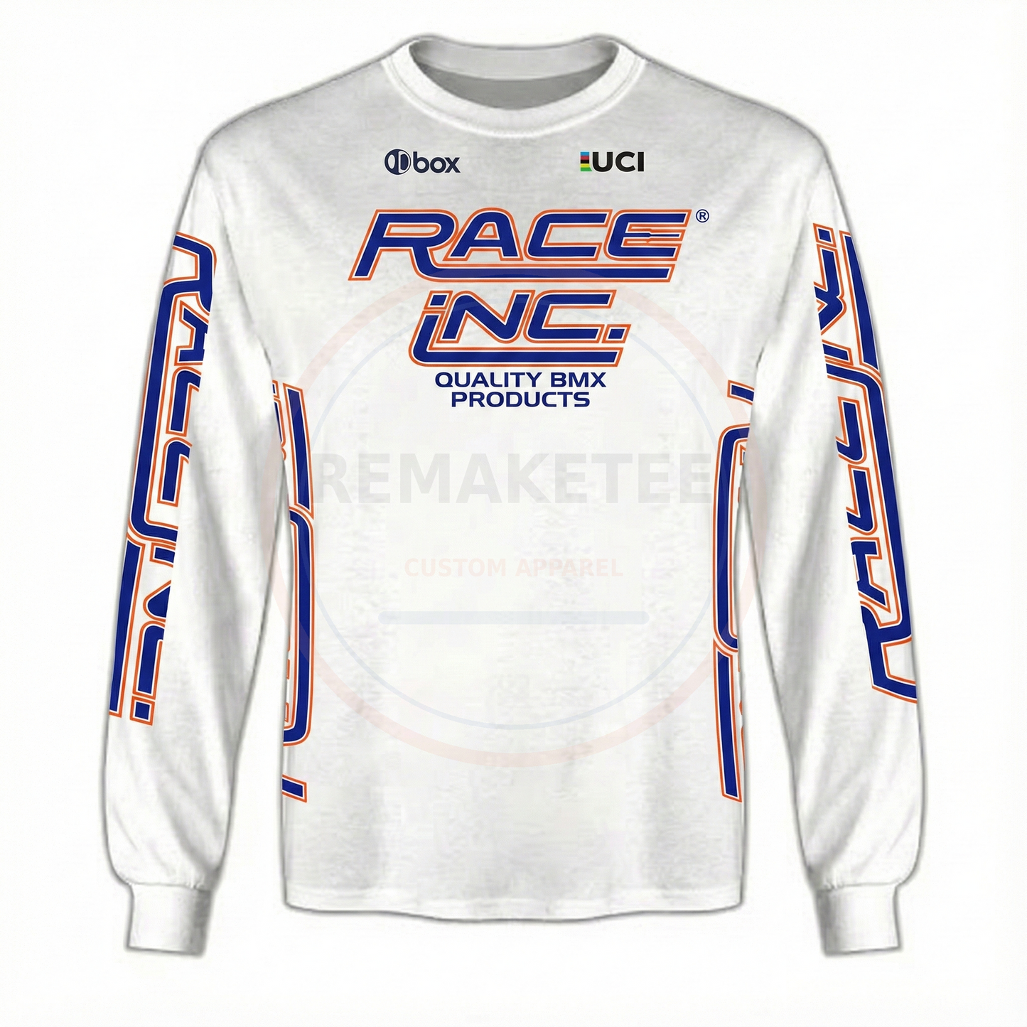 RemakeTee Custom Vintage Retro BMX Racing Jersey 244